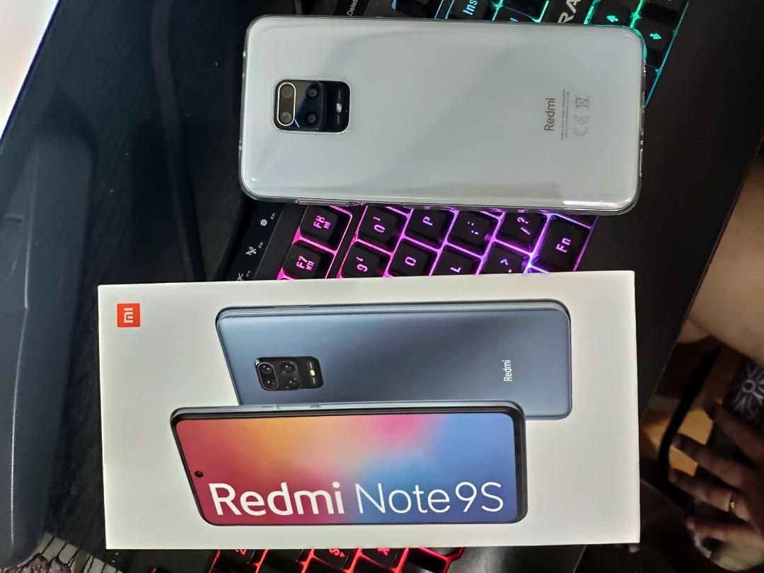 Redmi Note 9s Glacier White 6/128GB, Mobile Phones & Gadgets