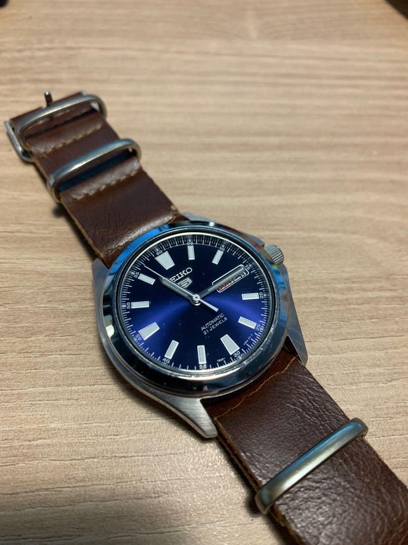 Seiko 5 Blue Dial, Men's Fashion, Watches & Accessories, Watches on  Carousell