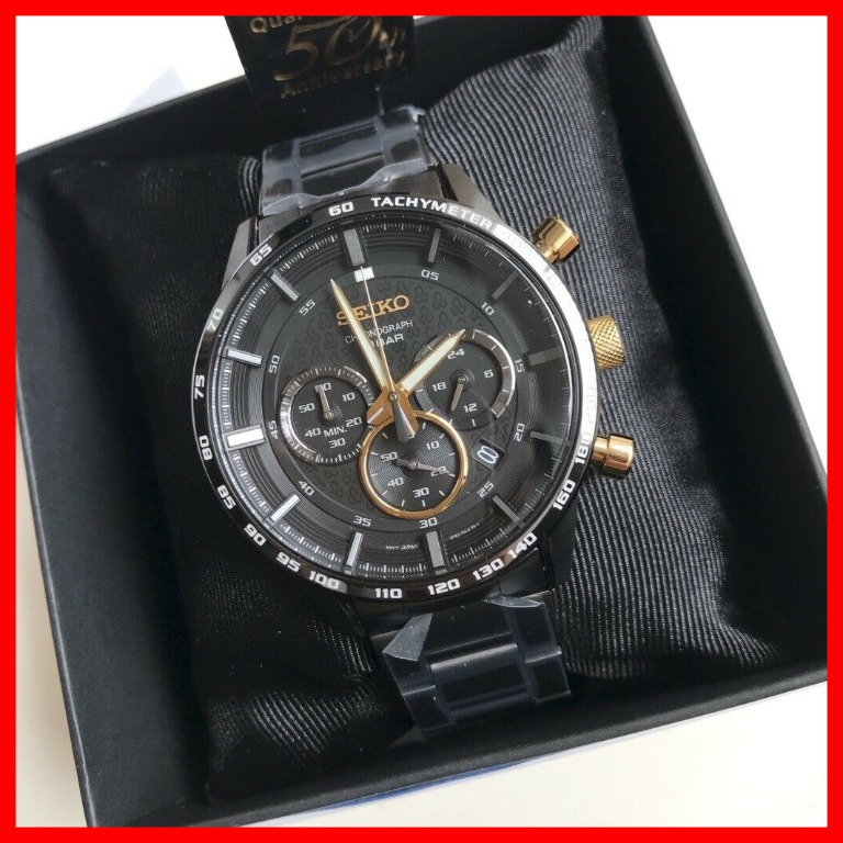 Seiko 50th anniversary 2025 chronograph