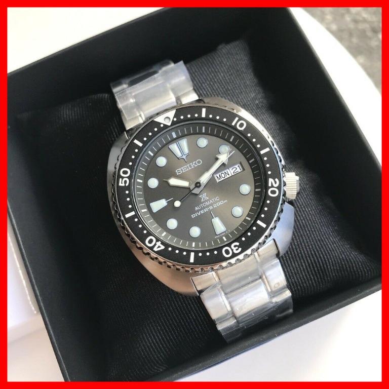 Seiko turtle gray dial online