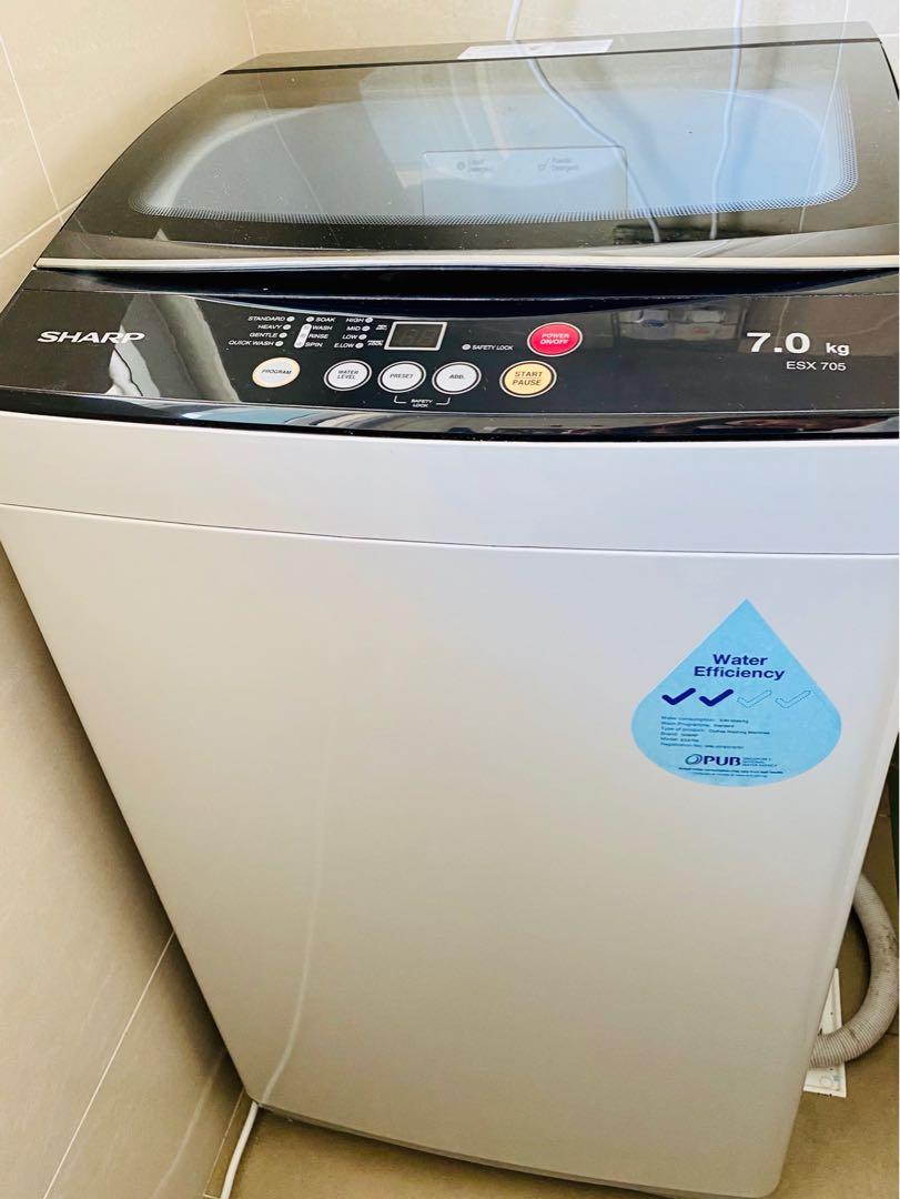 Sharp Esx705 Washing Machine Tv Home Appliances Washing Machines And Dryers On Carousell