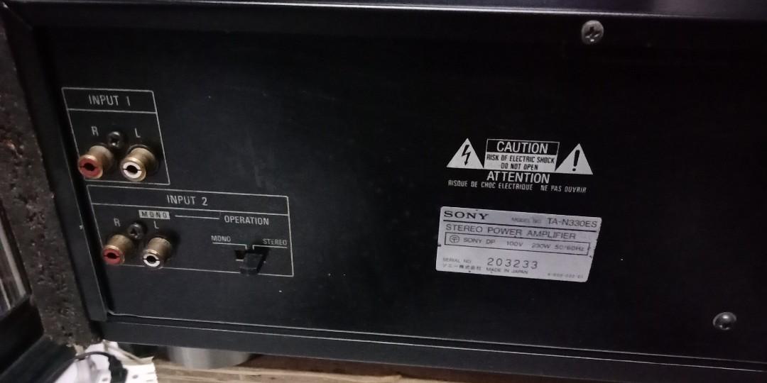 Sony Ta N330es Power Amp High End Audio Other Audio Equipment On Carousell Sony Ta N330es Power Amp High End Audio Other Audio Equipment On Carousell