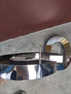 Stainless steel lettering