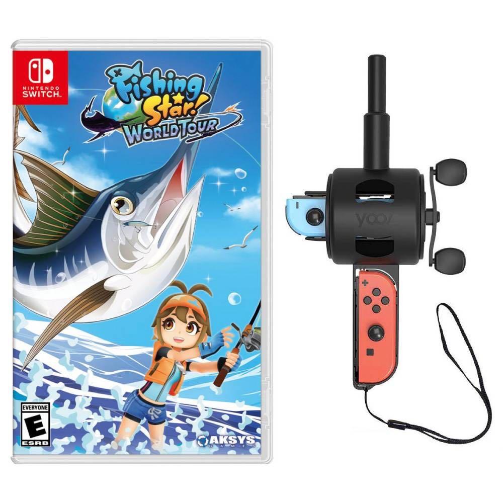Switch 釣魚之星+ 遊戲竿, 電子遊戲, 電子遊戲, Nintendo 任天堂- Carousell