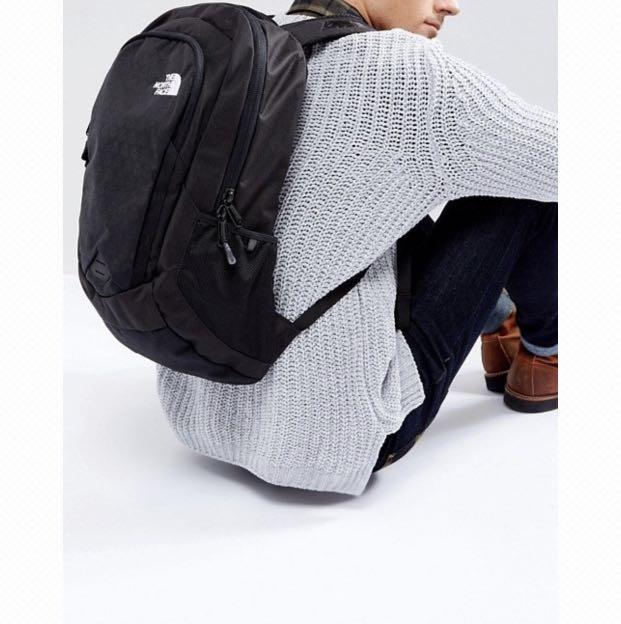 the north face vault backpack black