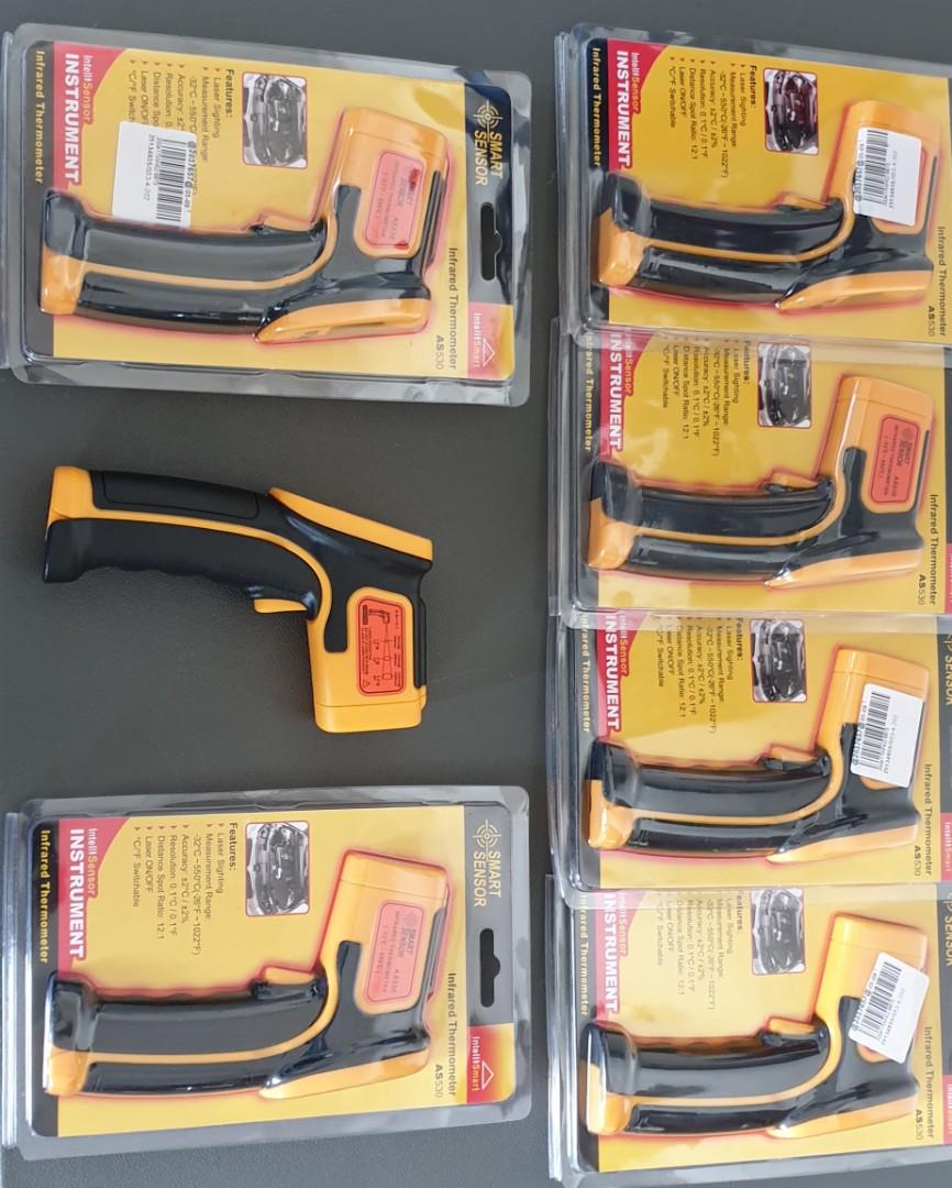 Thermometer Gun (Category: Other Kitchen Appliances) located in Manila. Submitted by kla.kenneth7777 (Listing ID 1008872136, Image 2). Description: Smart Sensor Infrared Thermometer Gun Intell Sensor HEAVY DUTY use for COVID rubberized hand grip pls call 09235086060 09279097878.