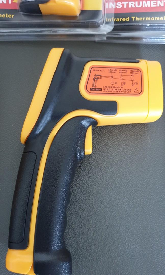 Thermometer Gun (Category: Other Kitchen Appliances) located in Manila. Submitted by kla.kenneth7777 (Listing ID 1008872136, Image 1). Description: Smart Sensor Infrared Thermometer Gun Intell Sensor HEAVY DUTY use for COVID rubberized hand grip pls call 09235086060 09279097878.