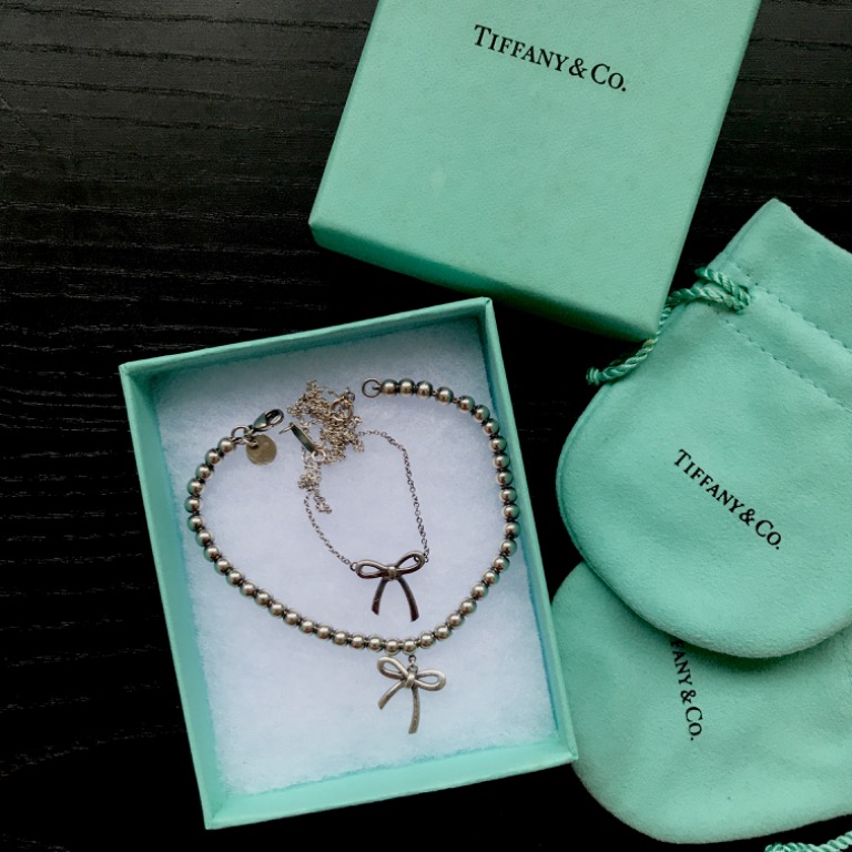 Tiffany bow on sale bracelet