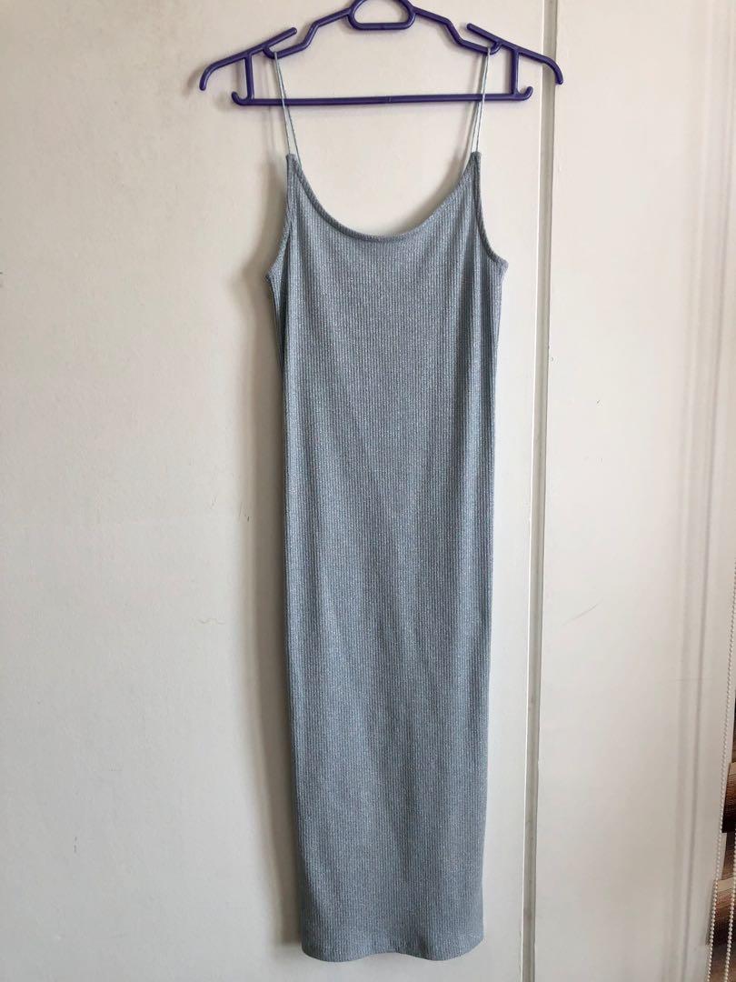 topshop spaghetti strap dress
