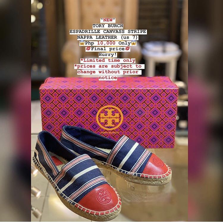 tory burch espadrilles price