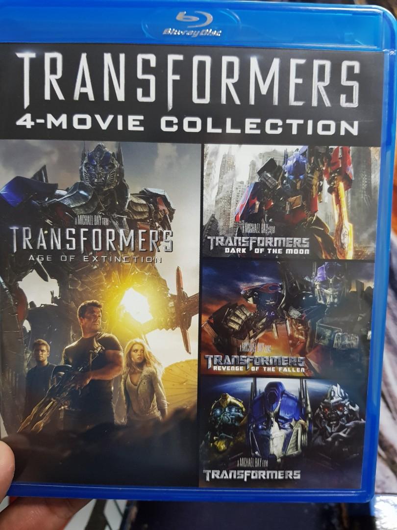 Transformers 4 movie collection Blu Ray