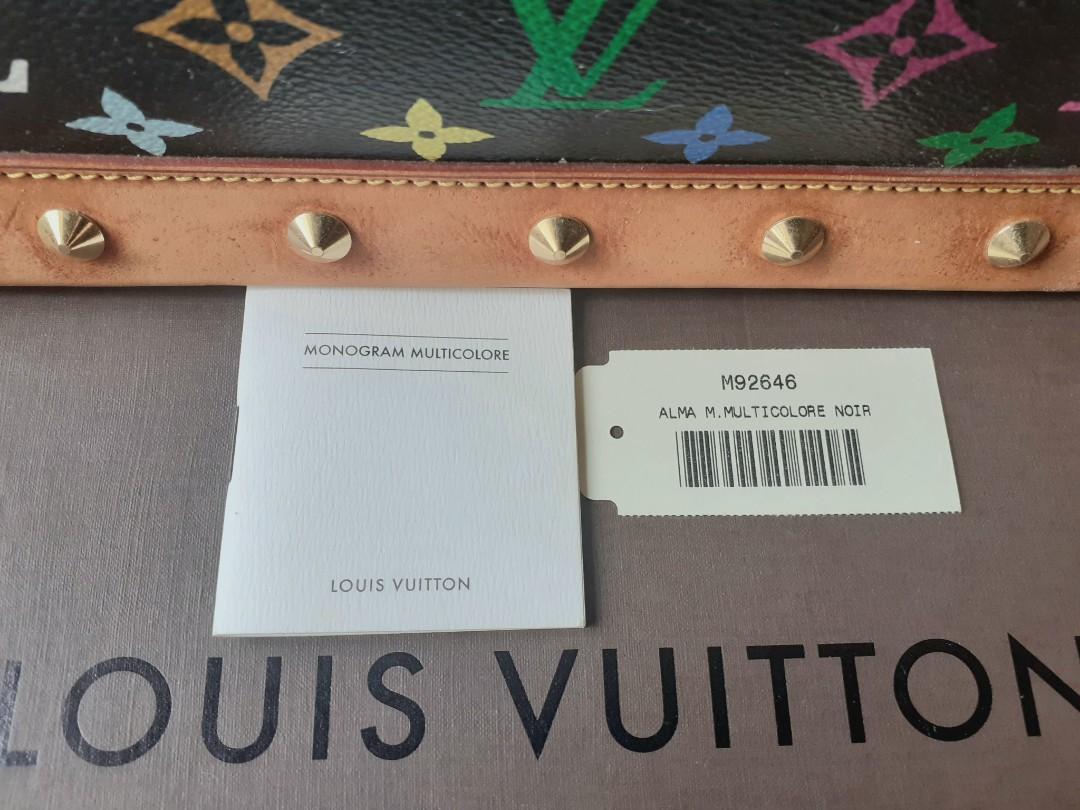 Louis-Vuitton-Monogram-Murakami-Multi-Color-Alma-Bag-Noir-M92646