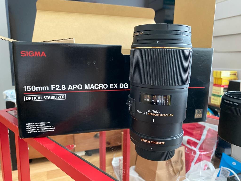 150mm F2 8 Ex Dg Os Hsm Apo Macro Photography Lenses On Carousell