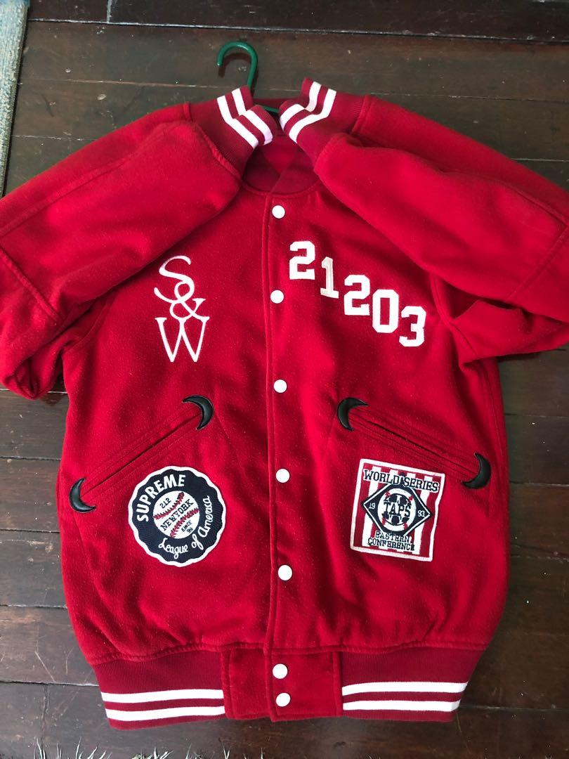 supreme varsity jacket 2009