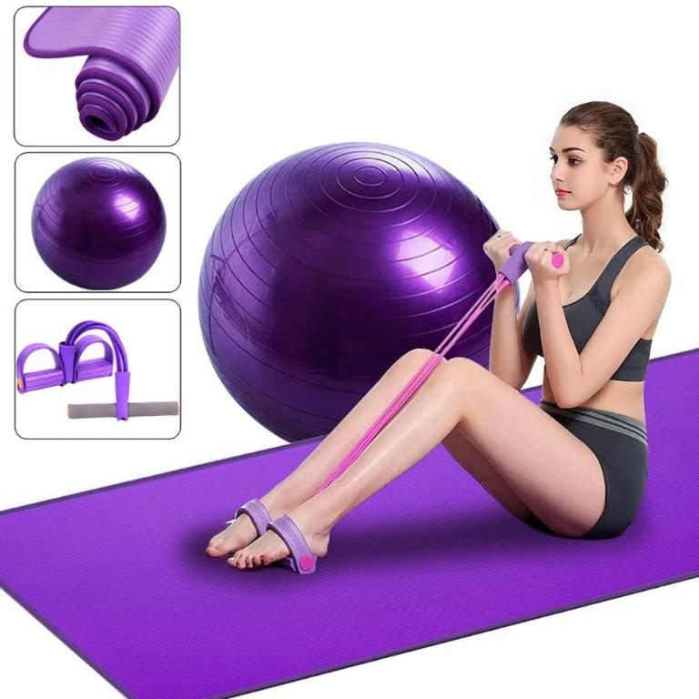Resistance band and yoga mat clearance