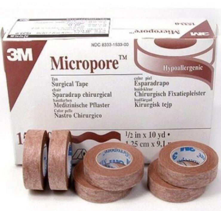 3m micropore surgical tape paper 24 rolls beauty personal care face face care on carousell