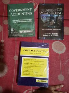ACCOUNTING BOOKS FOR SALE (200-250)