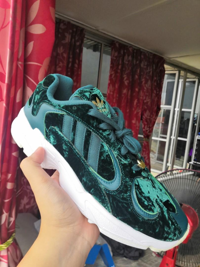 Adidas Yung 1 Velvet Packs Men s Fashion Footwear Sneakers on