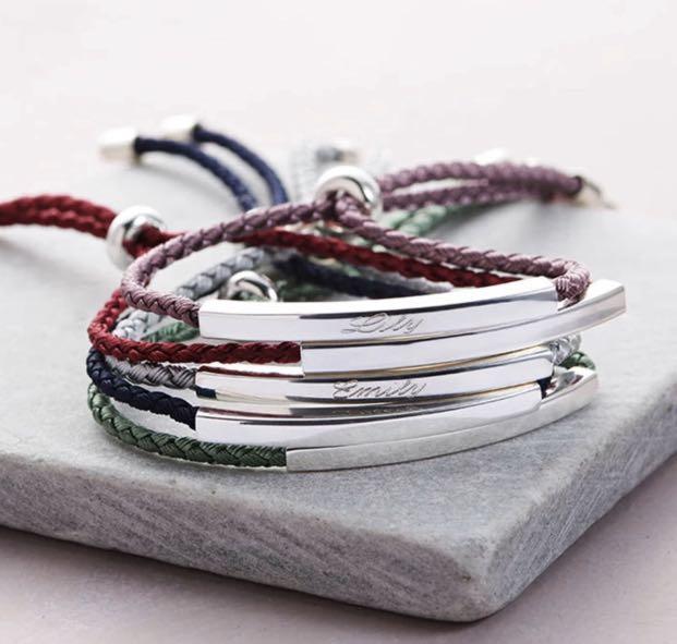 Matching engraved clearance bracelets