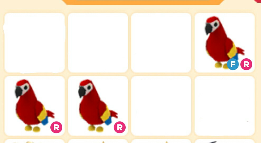 roblox adopt me parrot