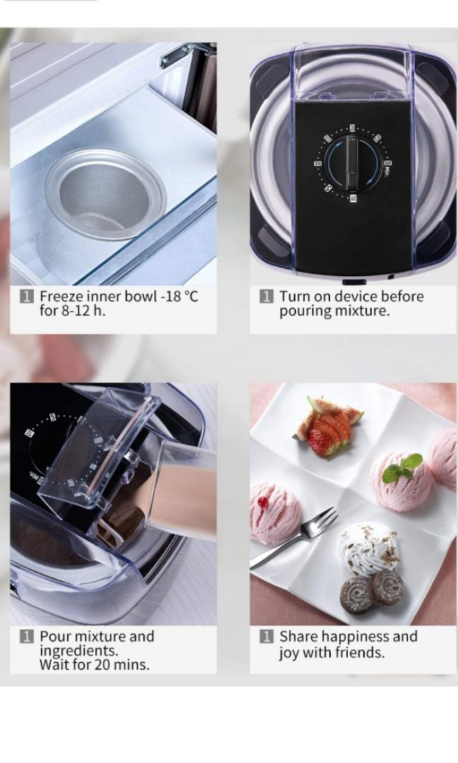 Aicok Ice Cream Maker, TV & Home Appliances, Kitchen Appliances, Coffee