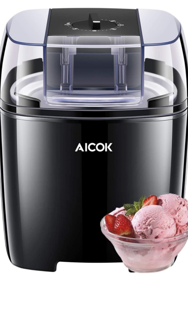 Aicok Ice Cream Maker, TV & Home Appliances, Kitchen Appliances, Coffee