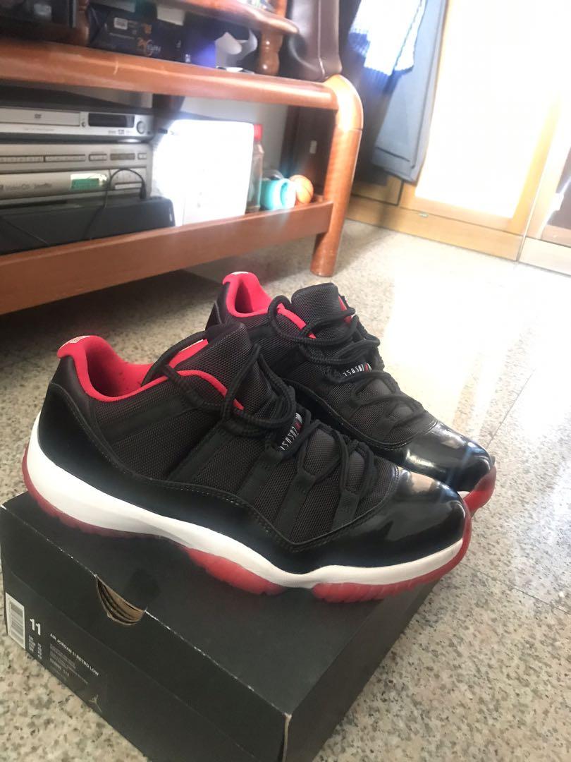 jordan 11 bred low box
