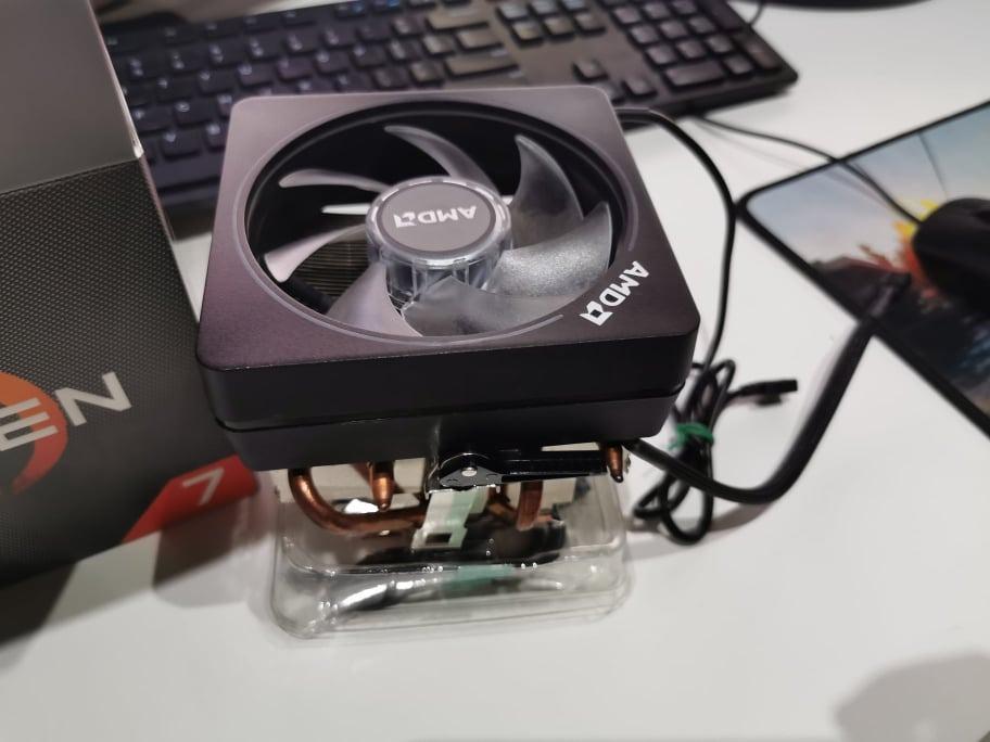 AMD Wraith Prism Rgb Cooler comes from Ryzen 7 3700x