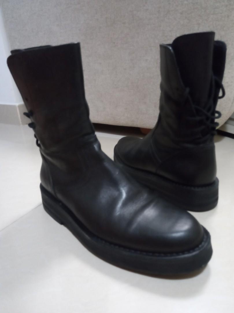Ann demeulemeester corset best sale boots