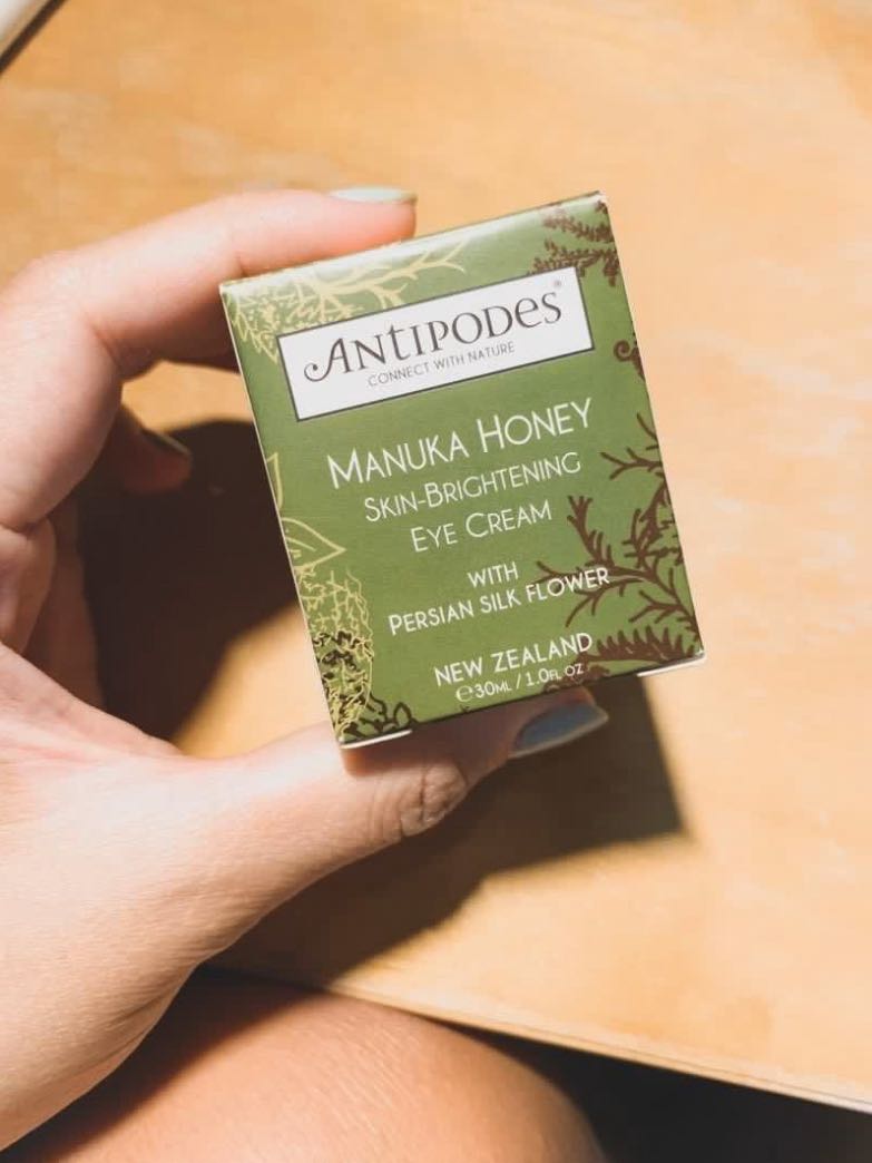 antipodes eye cream manuka honey