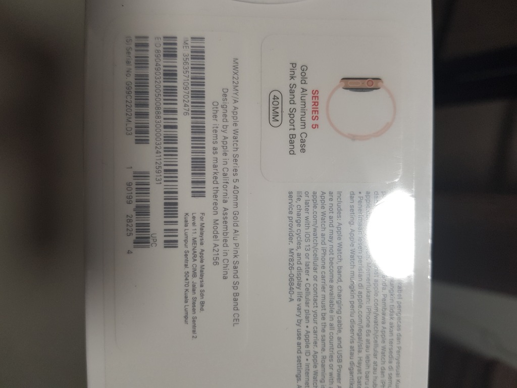 Apple Iwatch Series 5 40mm Cellular Grey Fixed Price Mobile