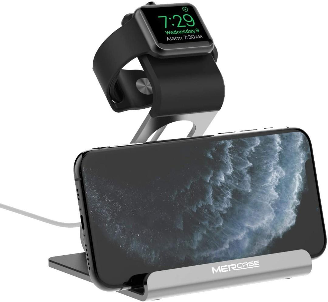 Apple Watch Stand, Mercase Aluminum NightStand iWatch ...