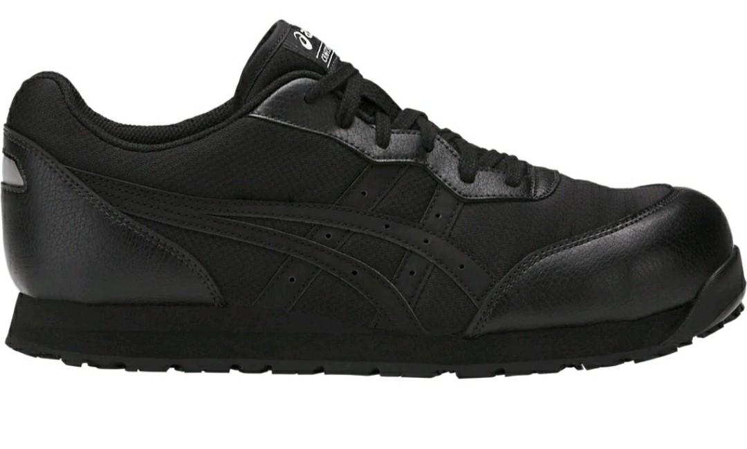 Asics black on sale work shoes