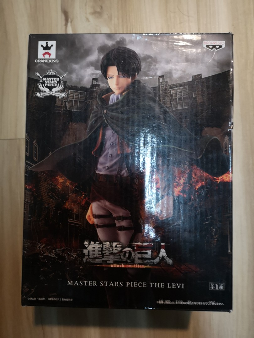 Attack On Titan Levi Master Star Piece From Japan Toys Games Action Figures Collectibles On Carousell