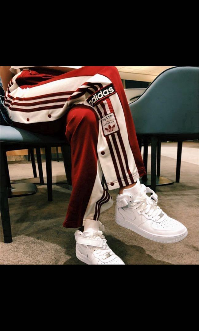 Red discount adibreak pants