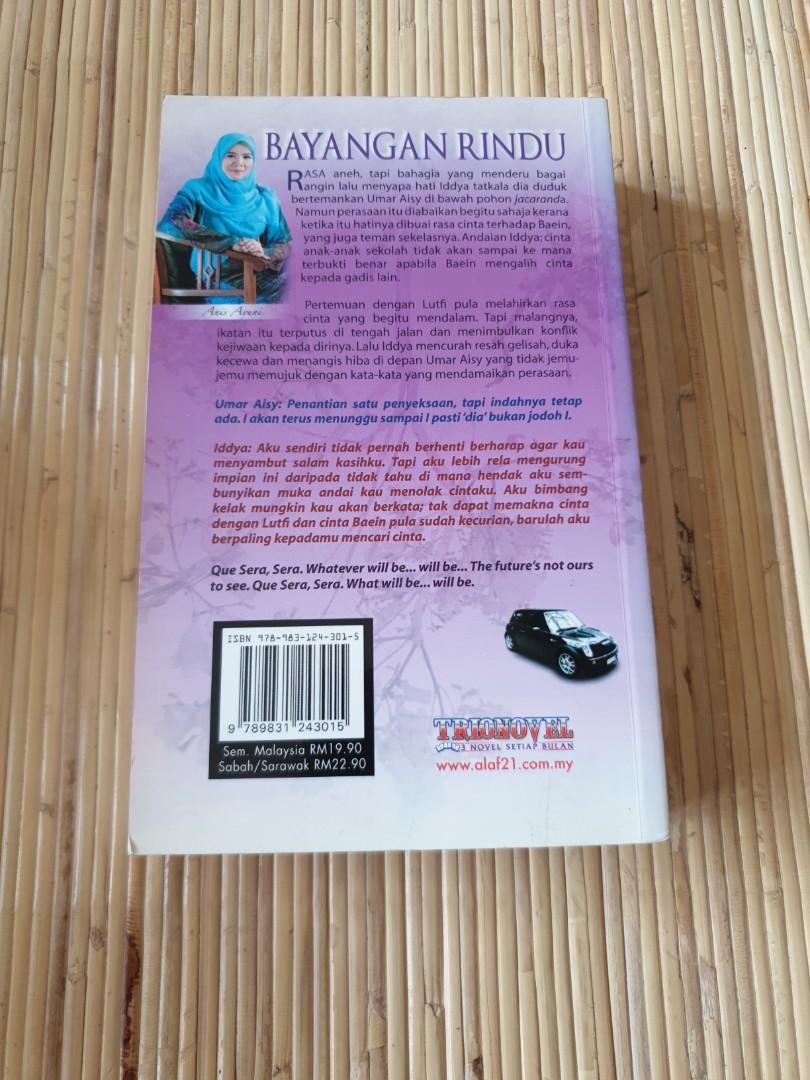 Bayangan Rindu by Anis Ayuni #Sell5, Books u0026 Stationery, Books on 