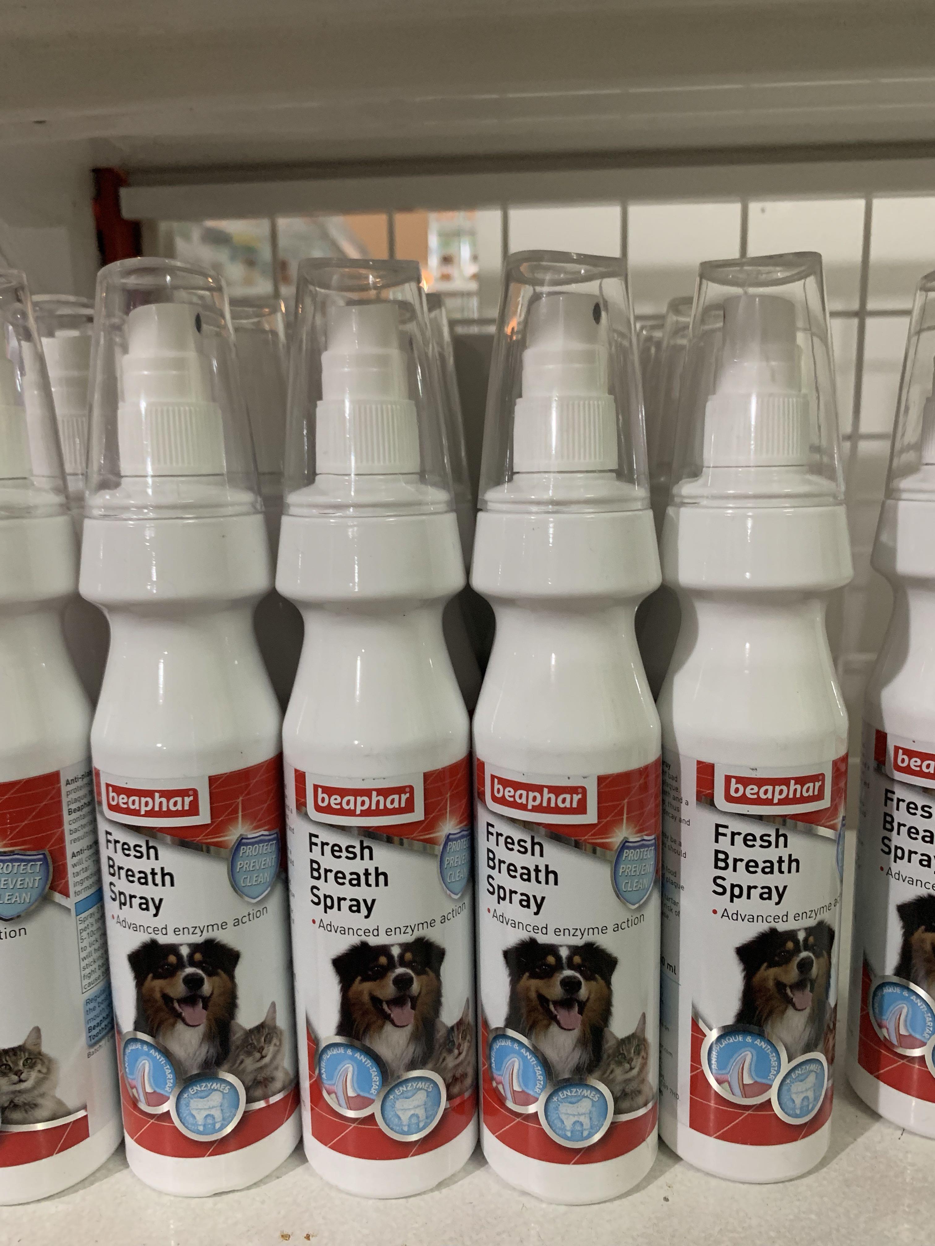 fresh breath spray for dogs
