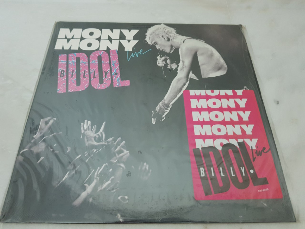 Billy Idol Mony Mony 12 Inch Remix Vinyl Record Music Media Cds Dvds Other Media On Carousell