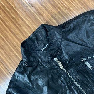 Black biker jacket