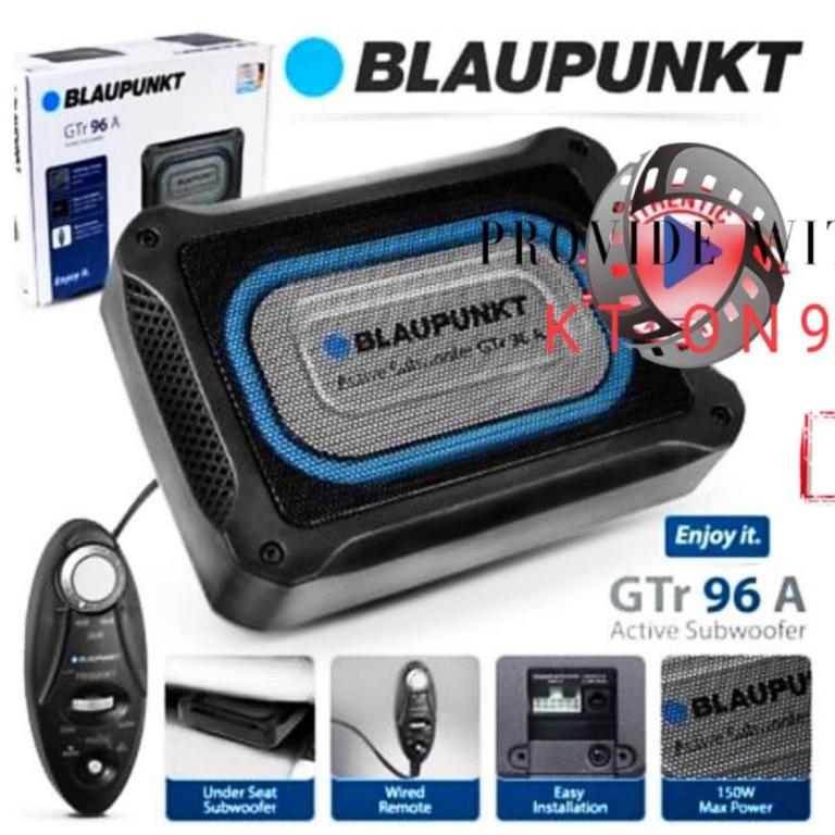Blaupunk Germany Class Ab Car Underseat Active Subwoofer With
