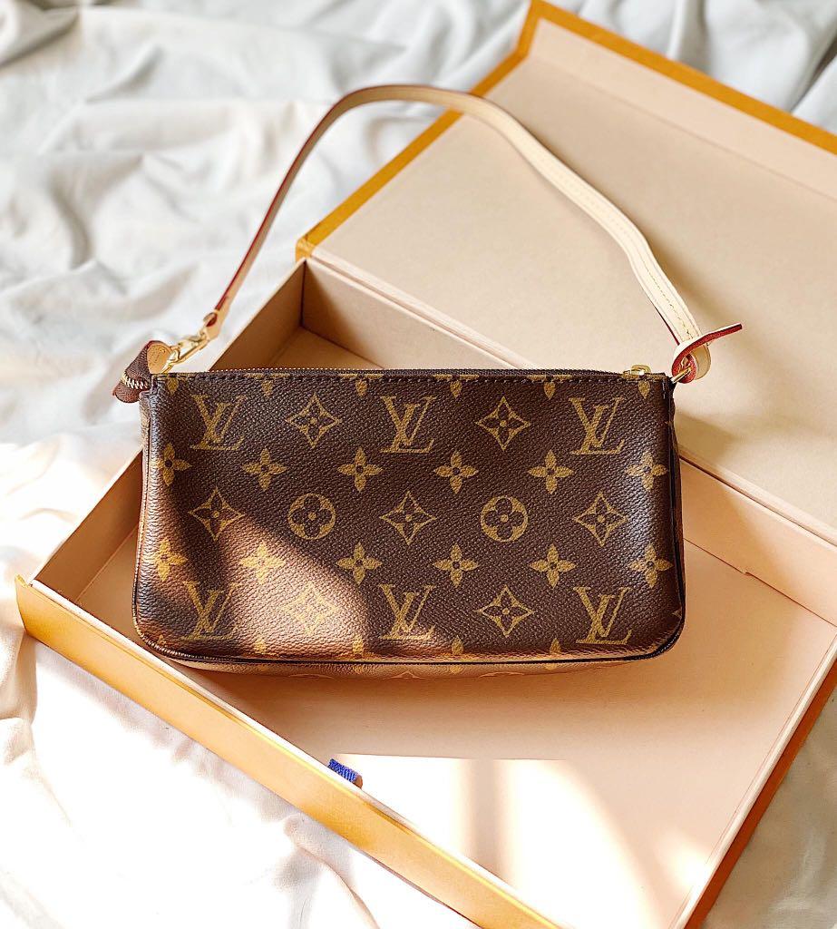 Authentic Louis Vuitton Pochette Accessoires Monogram, Luxury, Bags &  Wallets on Carousell
