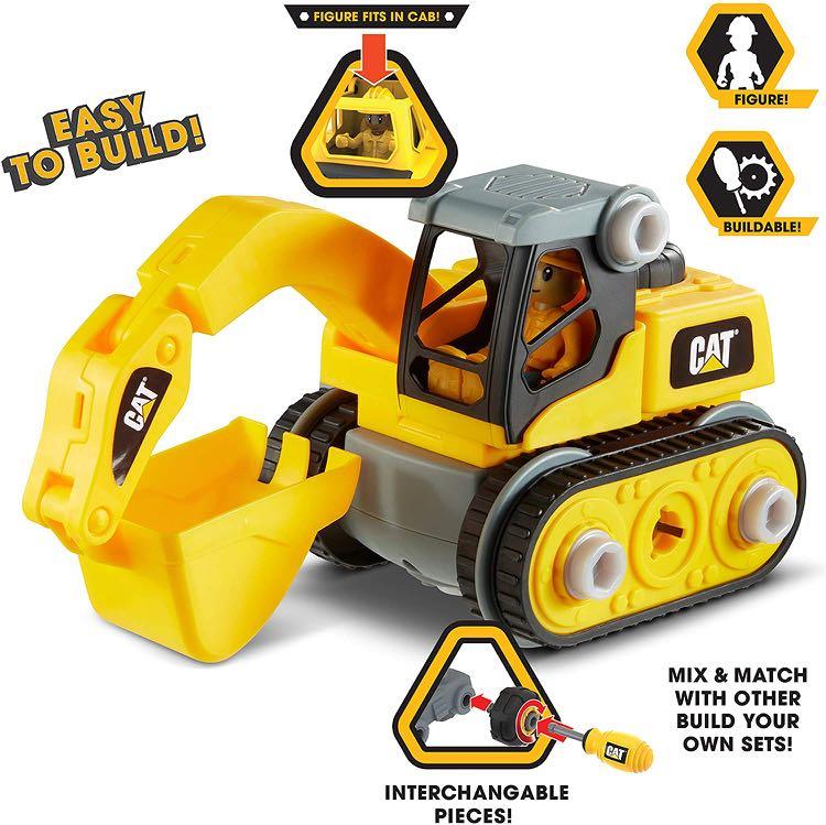 Brand New Cat Construction Build Your Own Junior Crew Excavator