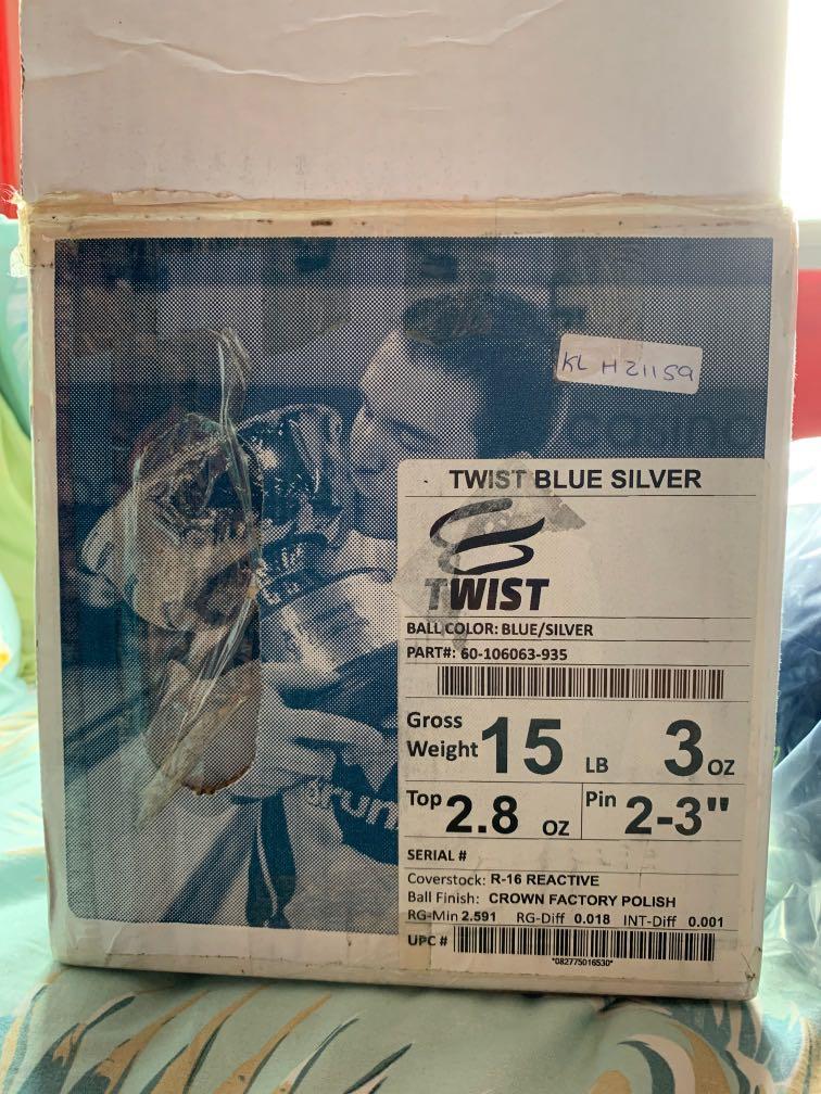 Brunswick Twister 15lb 3oz Sports Equipment Sports Games Billiards Bowling On Carousell Brunswick Twister 15lb 3oz Sports Equipment Sports Games Billiards Bowling On Carousell