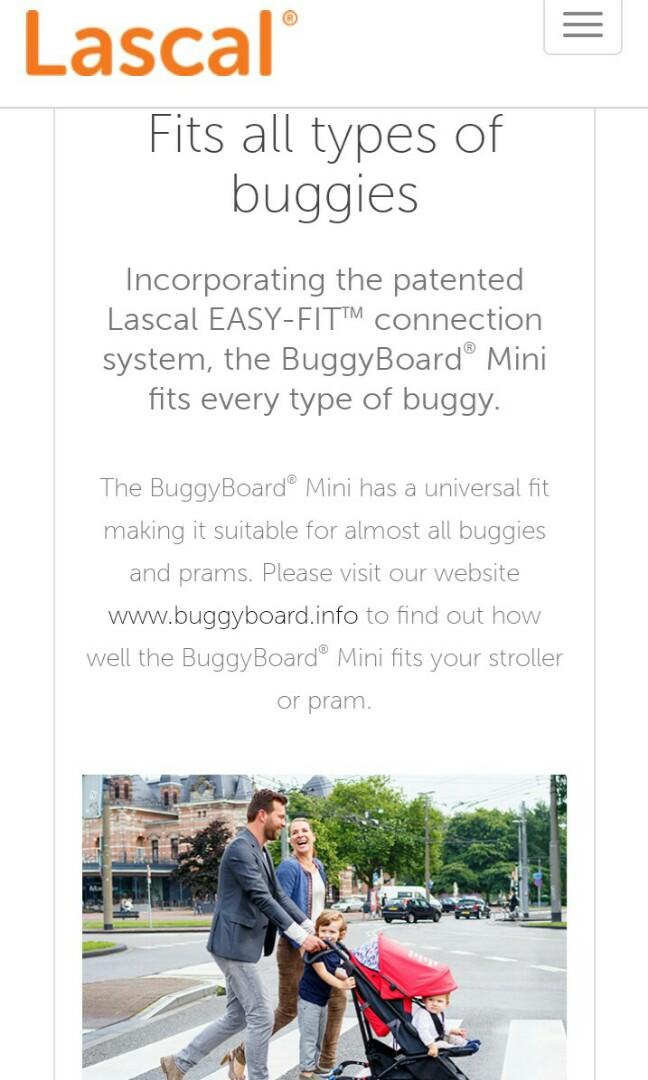 lascal buggy board extender