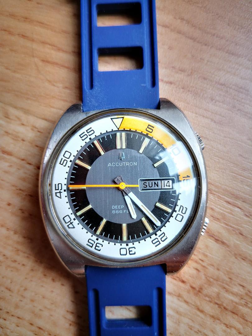 Accutron deep deals sea 666