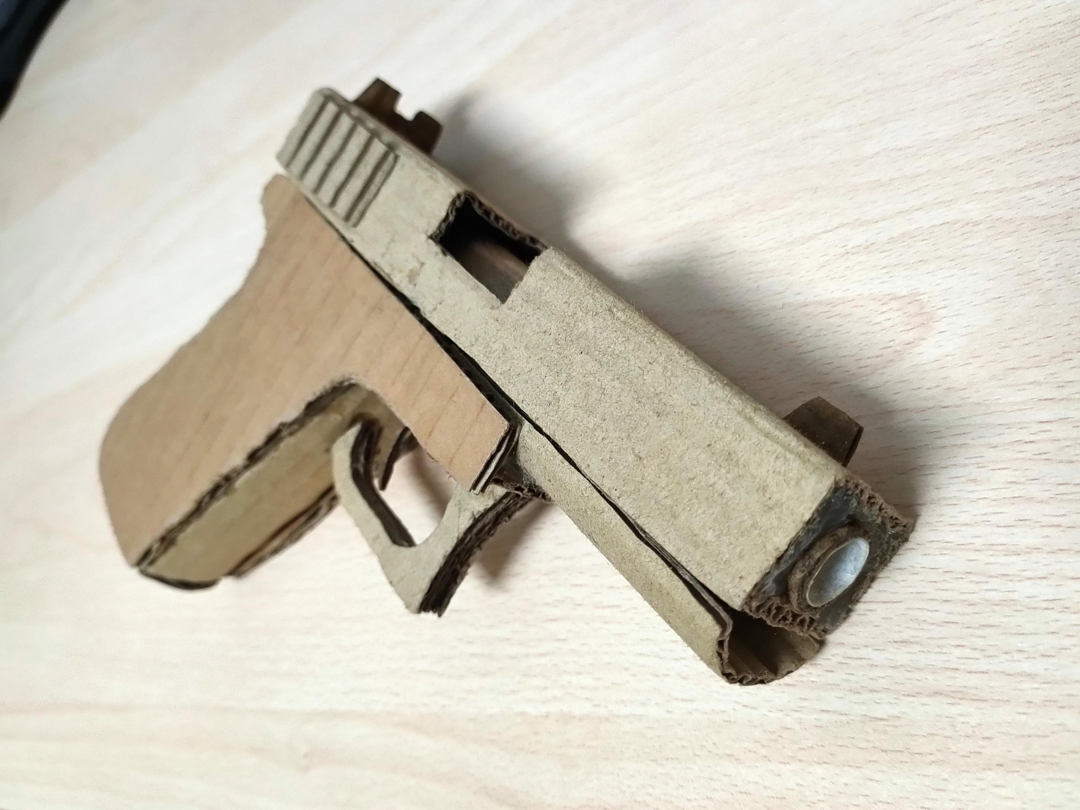 Cardboard Glock 17 Template