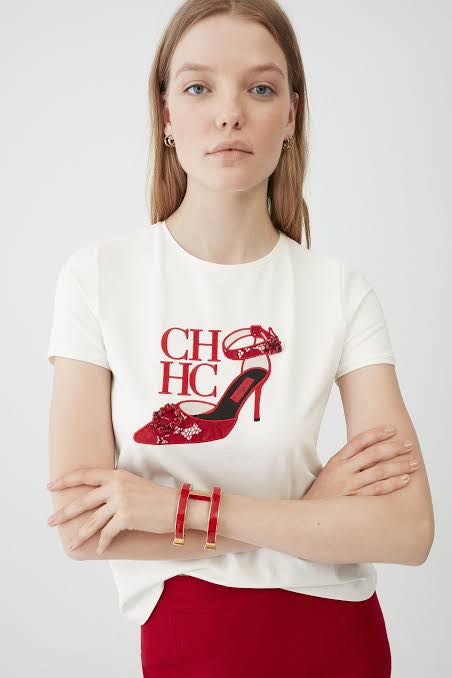 Carolina Herrera Tee Women s Fashion Tops Others Tops on Carousell