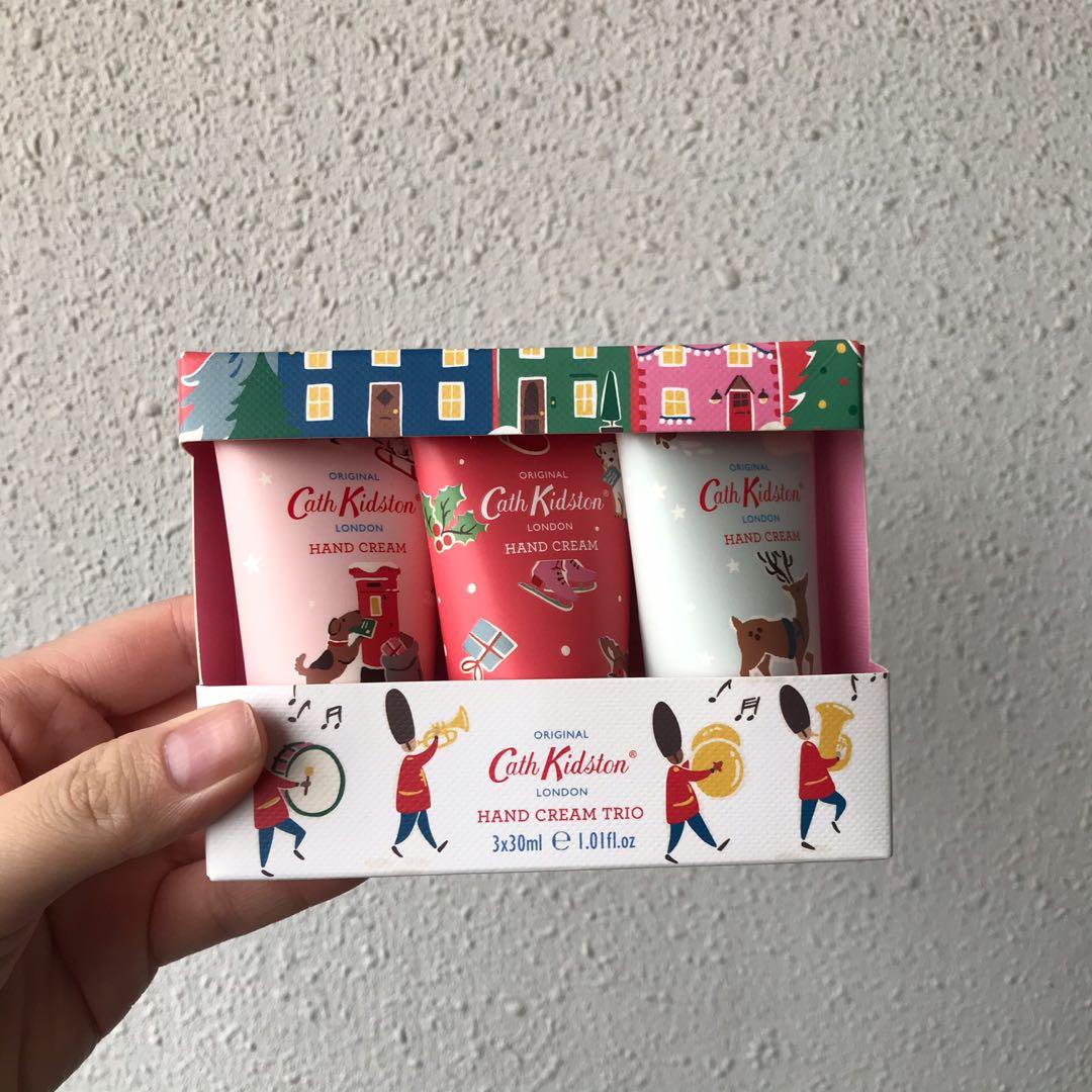cath kidston christmas village hand cream