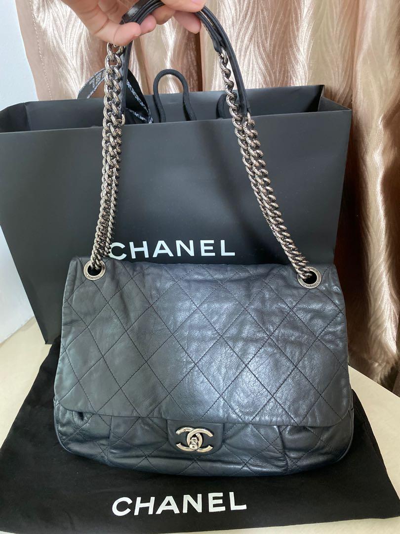 Chanel Coco Pleat Bag AUTHENTIC !! ALMOST NEW CONDITION, Luxury, Bags &  Wallets on Carousell