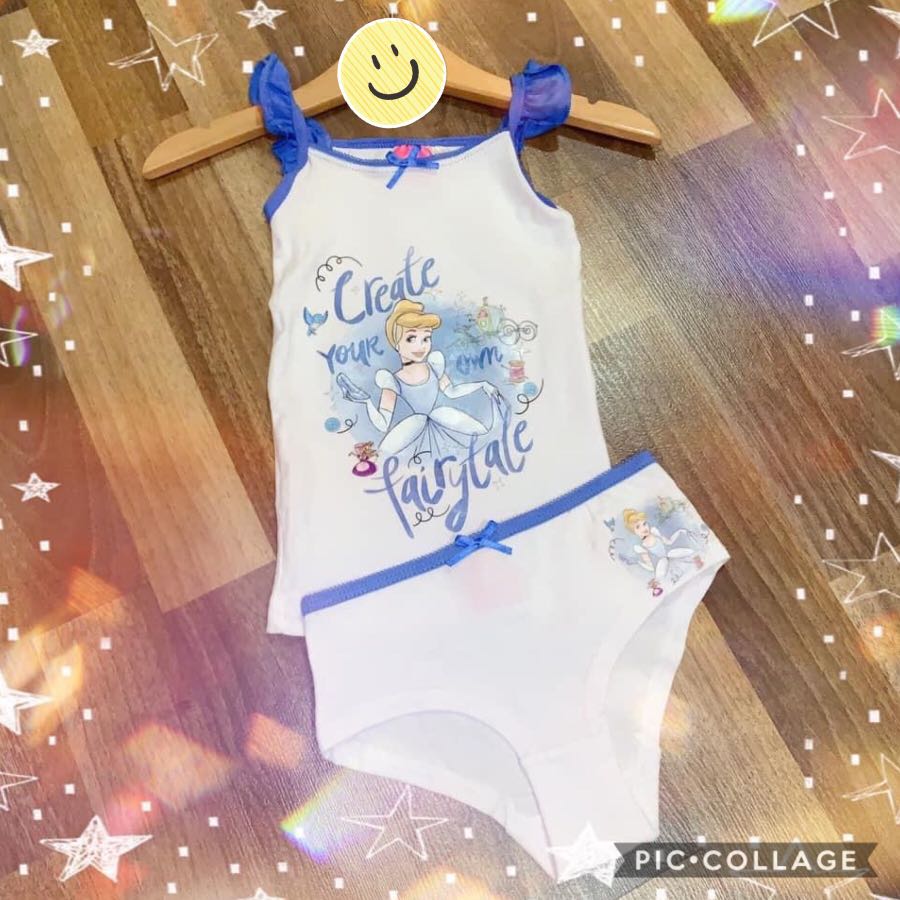 Cinderella panty singlet set, Babies & Kids, Babies & Kids Fashion